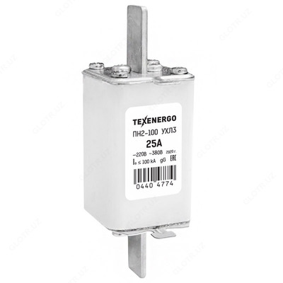 Плавкая вставка ПН2 100/ 25 А