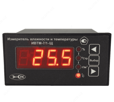 ИВТМ-7/1-Щ (USB) — одноканальный стационарный термогигрометр в щитовом исполнении