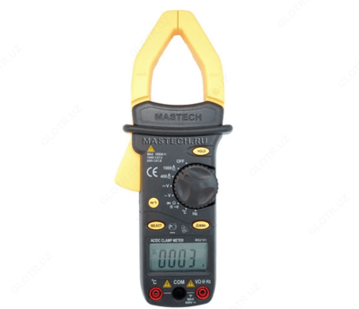 MS2101 — клещи токоизмерительные цифровые автоматические
