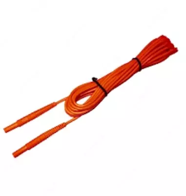 WAPRZ005REBB — провод измерительный 5м с разъемами "банан" красный