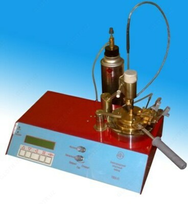 ТВЗ-П — полуавтоматический аппарат для определения температуры вспышки в закрытом тигле