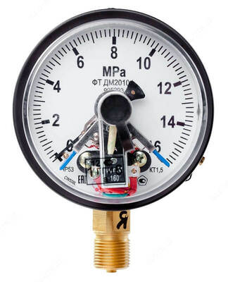 Манометры электроконтактные, пылевлагозащищенные ДМ 2010