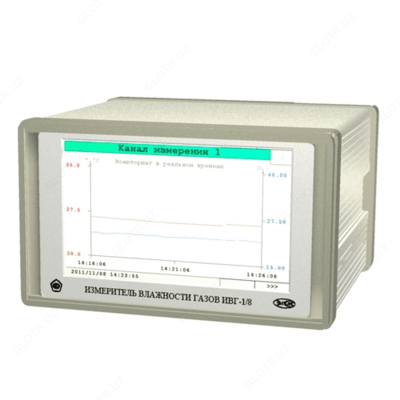 ИВГ-1/4-Т-YP-ZA-E (7) — четырехканальный измеритель-регулятор микровлажности газов (измерительный блок, дисплей 7 дюймов)