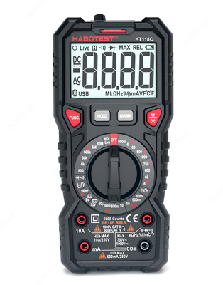 HT118C — мультиметр цифровой (TrueRMS)