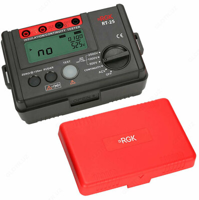 RGK RT-25 — цифровой мегаомметр