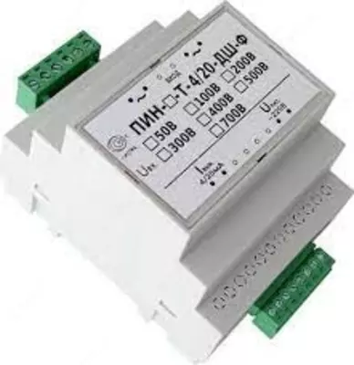 ПИН-400-У-4/20-ДХ — преобразователь измерительный постоянного и переменного напряжения