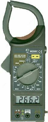 PeakMeter M266C — токовые клещи