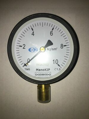 Манометр, напоромер, низкого давления МП-3-У -10 кг/см2