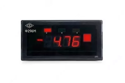 Ф296М — вольтметр цифровой щитовой постоянного тока (без токового выхода)