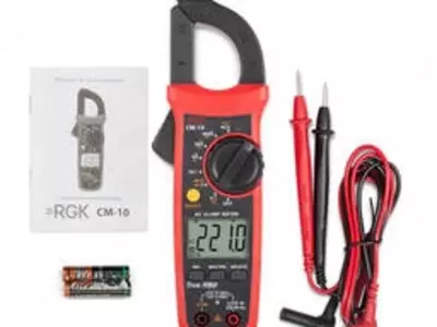 DT-9581 — токоизмерительные клещи AC/DC TRMS с тепловизором