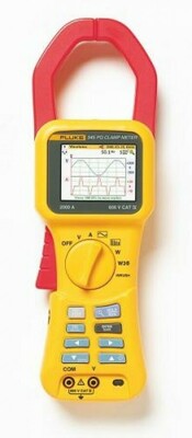 Fluke 345 — клещи для измерения качества электроэнергии