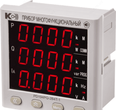 PD194PQ-2B4T-1 — многофункциональный цифровой электроизмерительный прибор (одностраничная модификация)