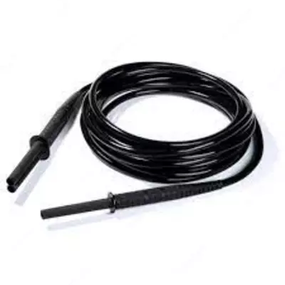 WAPRZ010BLBBE10K — провод измерительный 10м экранированный с разъемами "банан" 10кВ черный