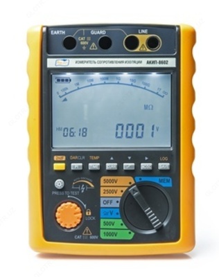 АКИП-8602/1 — измеритель сопротивления изоляции