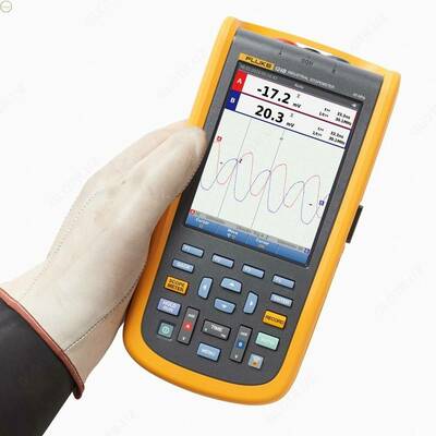 Fluke 123B — промышленный портативный осциллограф (20 МГц)