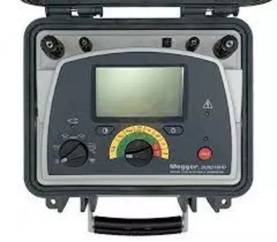 DLRO10HD — микроомметр цифровой (с подключенными двойными измерительными щупами)