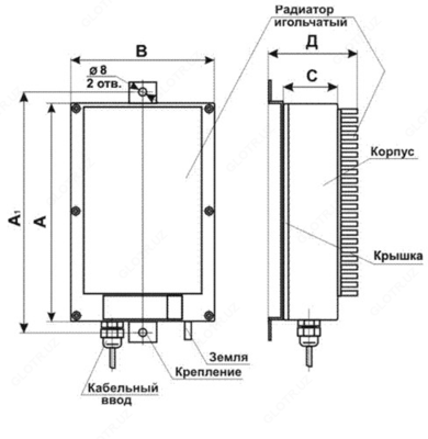 МР3021-Н — догрузочный резистор для трансформаторов напряжения