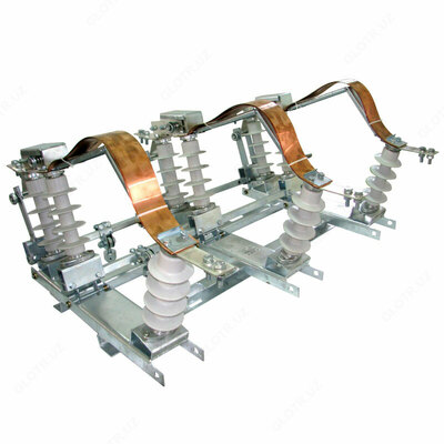 Разъединитель линейный РЛК-1б-II-10/630 УХЛ1 Н=6500