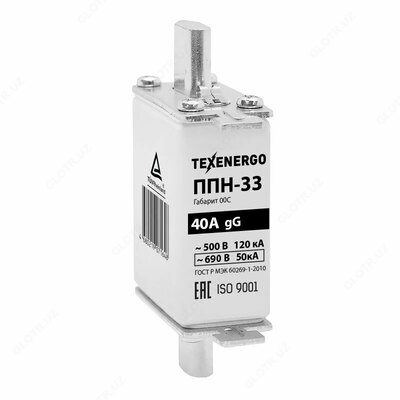 Плавкая вставка ППН 33 40А габарит 00С