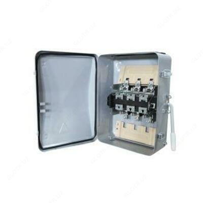 Ящик силовой с рубильником ЯБПВУ-1МУ3 100 А IP54 с ПН2 алюминиевые контакт основания