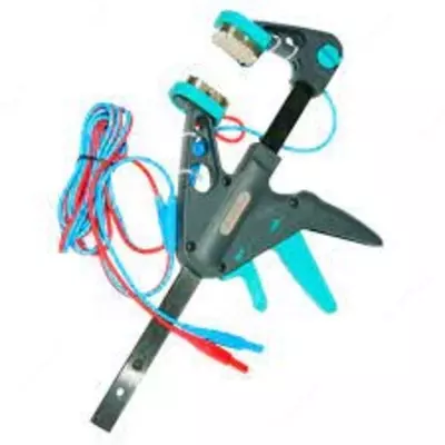 WAZACKEL1 — зажим "струбцина" Кельвина с двухпроводным кабелем